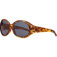 John Lewis Children's Tortoiseshell Oversized Sunglasses, Brown
