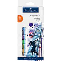 Faber-Castell Watercolour Paints Starter Kit, Pack Of 12