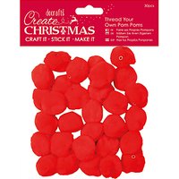 Docrafts Thread Your Own Pom Poms, Pack Of 30