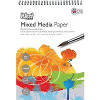 West Designs A4 Mixed Media Paper Sheets, Pack Of 30