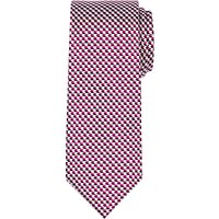Chester By Chester Barrie Chevron Woven Silk Tie