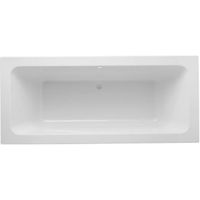 Cooke & Lewis Valerian Acrylic Twin Ended Bath (L)1700mm (W)750mm