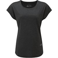 Ronhill Momentum Deluxe Cap Sleeves T-Shirt, Grey