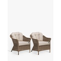 KETTLER RHS Harlow Carr Lounging Armchair, Set Of 2, Natural