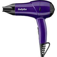 BaByliss Nano Travel Hair Dryer 1200, Purple