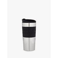 Bodum Vacuum Travel Mug, 0.35L, Stainless Steel / Black