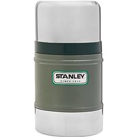 Stanley Classic Vacuum Food Flask, Hammertone Green, 0.5L