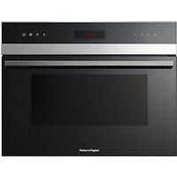 Fisher & Paykel OM36NDXB1 Built-In Combination Microwave, Stainless Steel/Glass