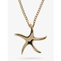 Nina B 9ct Gold Solid Starfish Pendant