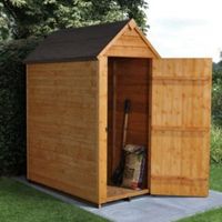 5X3 Apex Overlap Wooden Shed - 5013053150627