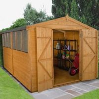8X12 Apex Shiplap Wooden Shed With Assembly Service