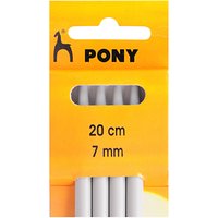 Pony 20cm Knitting Needles, 7mm, Pack Of 4