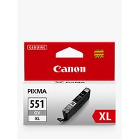 Canon CLI-551XL Inkjet Cartridge, Grey