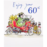 Woodmansterne Vintage Car 60th Birthday Card