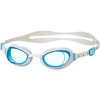 Speedo Women's Aquapure IQfit Goggles, Blue/White