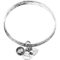 Under The Rose Personalised Photo Charm Bangles, 1 Charm