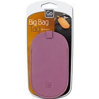 Go Travel PU Big Bag Address Tag, Assorted Colours
