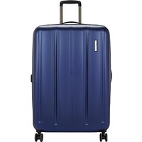John Lewis Munich 4-Wheel Spinner 80cm Suitcase, Blue