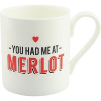 Alice Scott 'Had Me At Merlot' Mug