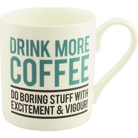 Alice Scott 'Drink More Coffee' Mug