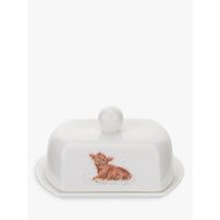 Portmeirion Wrendale Calf Covered Butter Dish