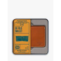 Stanley Bi Fold Leather Wallet, Tan