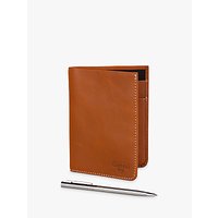 Stanley Leather Travel Wallet With Pen