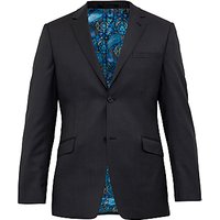 Ted Baker Cotlinj Wool Tailored Fit Suit Jacket, Charcoal