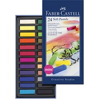 Faber-Castell Creative Studio Soft Pastels, Pack Of 24