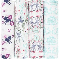 Aden + Anais Disney Bambi Baby Swaddle Blanket, Pack Of 4