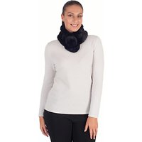 Chesca Knitted Faux Fur Collar
