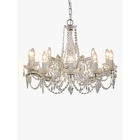Impex Marie Theresa Chandelier, 10 Arm, Crystal