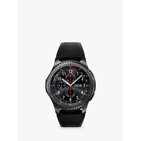 Samsung Gear S3 Frontier Smartwatch With Active Silicon Band, Dark Grey
