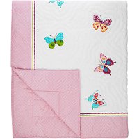 Little Home At John Lewis Butterflies Quilted Bedspread