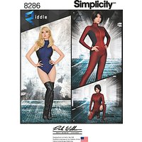 Simplicity Misses' Women's Knit And Woven Jumpsuit And Leotard Sewing Pattern, 8286
