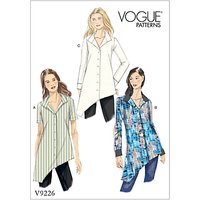 Vogue Women's Top Sewing Pattern, 9226