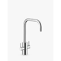 Abode Pronteau 2 Lever 4-in-1 Hot Water Filter Kitchen Mixer Tap, Chrome