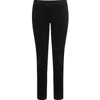 Pure Collection Natalie Washed Velvet Trousers, Black
