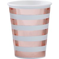 Ginger Ray Hello World Paper Cups, Pack Of 8