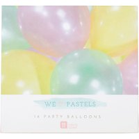 Talking Tables We Heart Pastels Balloons, Pack Of 12