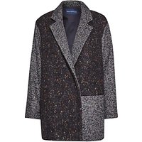 French Connection Fast Terence Tweed Patch Coat, Multi