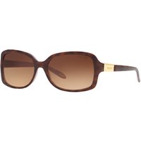 Ralph RA5130 Rectangular Sunglasses, Tortoise/Brown Gradient