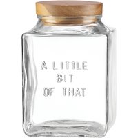 Kate Spade New York 'Little Bit Of That' Glass Jar, Medium