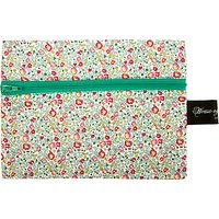 House Of Alistair Small Eloise Print Haberdashery Bag, Green