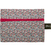 House Of Alistair Small Pepper Print Haberdashery Bag, Red