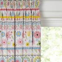 Little Home At John Lewis Geo Pencil Pleat Blackout Lined Children's Curtains