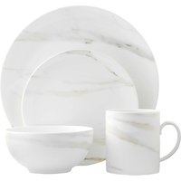 Vera Wang For Wedgwood Vera Venato 4 Piece Marble Effect Place Setting