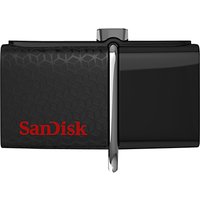 SanDisk Ultra Dual USB Drive 3.0 And Micro USB Flash Drive, 64GB