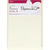 Docrafts A6 Cards And Envelopes, Pack Of 6, Cream