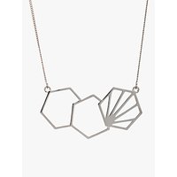 Rachel Jackson London 3 Hexagon Necklace